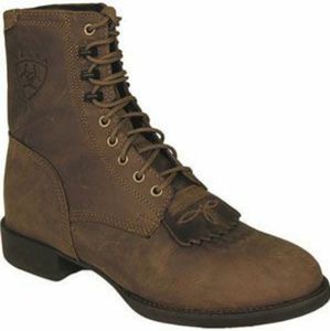 Ariat Distressed Heritage Lacer Western Boots